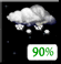 Tuesday Night: Rain before 7pm, then a slight chance of rain and snow between 7pm and 1am. Partly cloudy, with a low around 27. Chance of precipitation is 90%. New rainfall amounts between a quarter and half of an inch possible. Tuesday Night: Slight Chance Rain And Snow